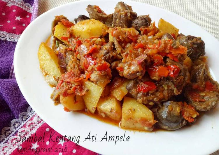 Resep Sambal Kentang Ati Ampela