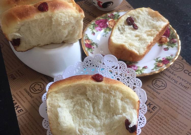 resep lengkap untuk Cranberry Cream Cheese Bread #nooven