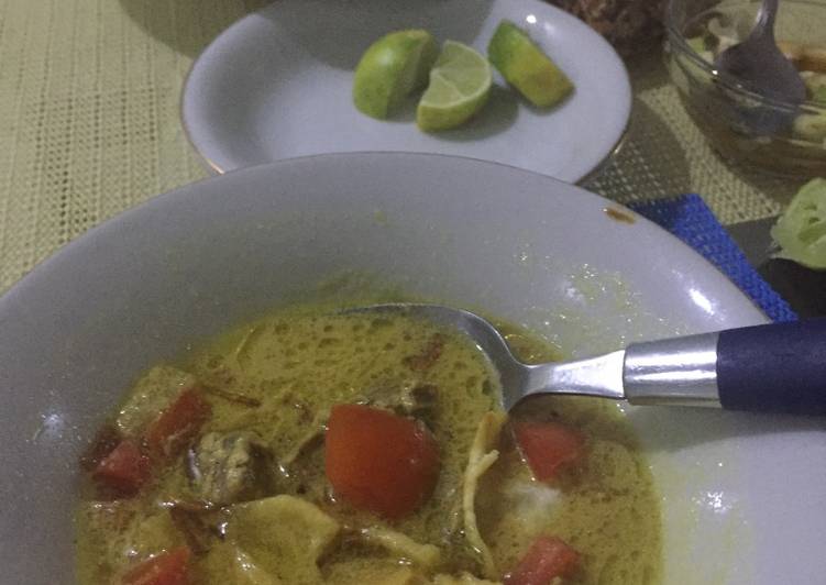 resep lengkap untuk Soto daging betawi enak