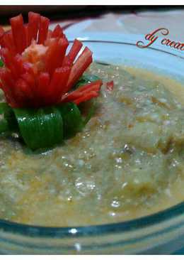 Terong bakar mandi santan