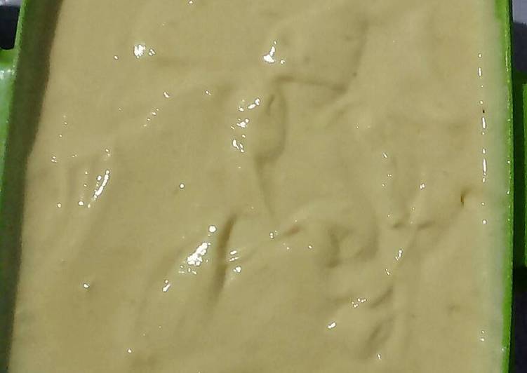 cara membuat Ice Cream Mangga homemade