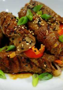 Teriyaki Steak Roll-Ups #KitaBerbagi