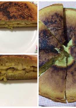 Martabak pisang keju