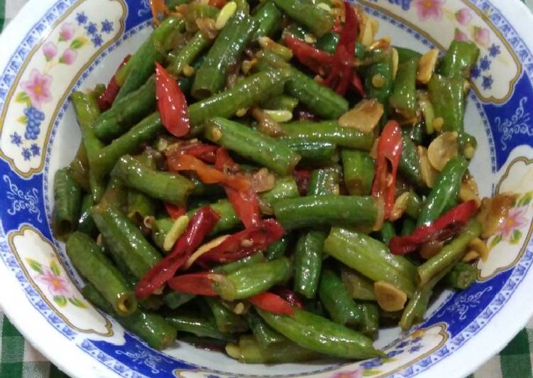 2. Oseng Kacang Panjang #BikinRamadanBerkesan