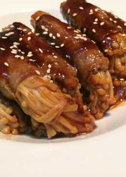 Beef Enoki ala Resto Jepang