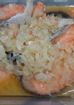 Salmon Saus Madu (Asam Manis)