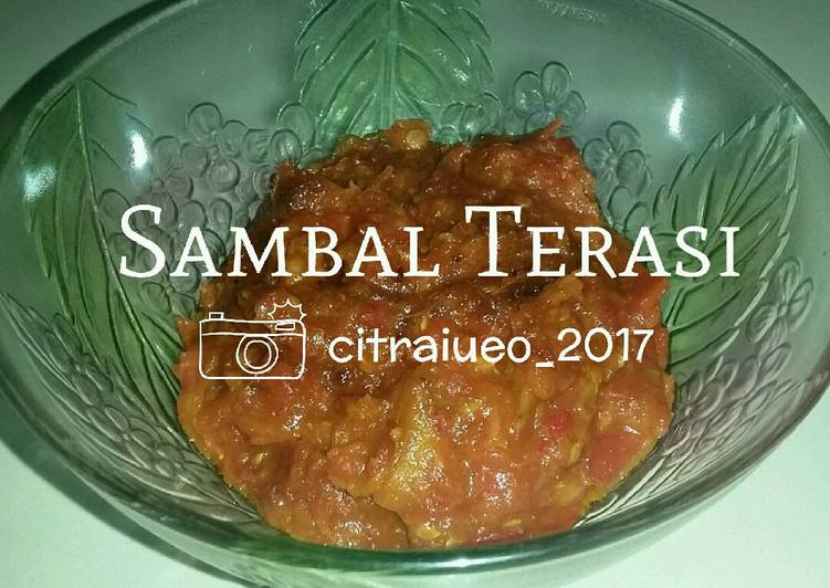 cara membuat Sambal Terasi