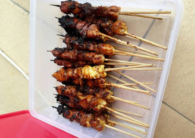 resep lengkap untuk Sate Ayam Ala Bunda Sofia