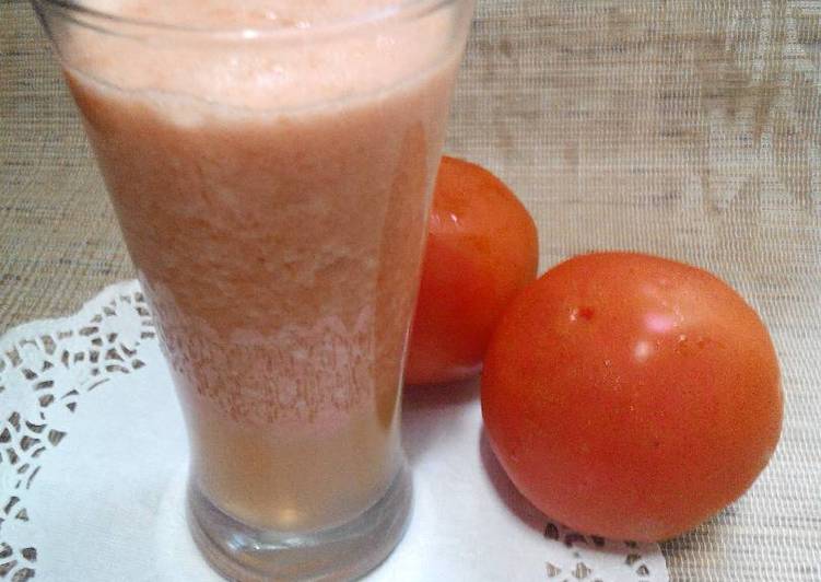 Resep Jus Tomat Sirup Melon By Budhe Tri