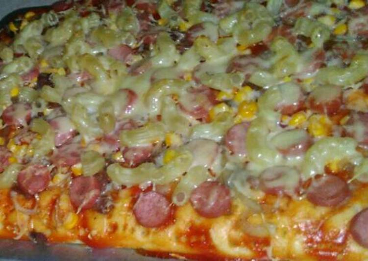 resep lengkap untuk Pizza super empuk! (tahan hingga 24 jam)