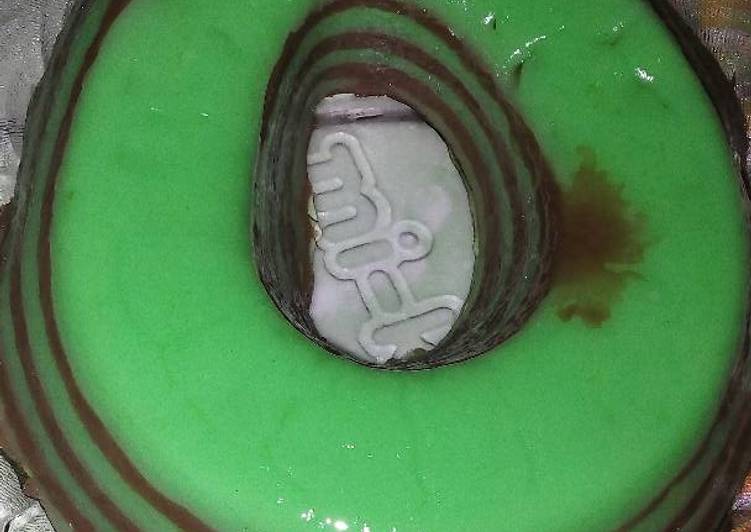 resep masakan Kue Lapis Pepe Cokelat Pandan Simple