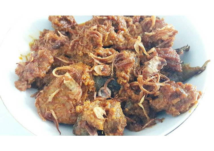 Resep Rendang Daging Sapi Pemula By Koni Rosyala