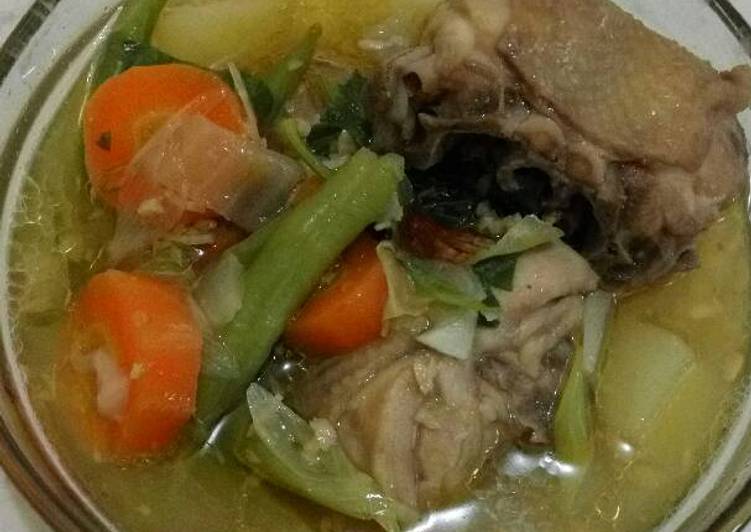 Resep Sup ayam enak segar istimewah Dari farhan ibrahim