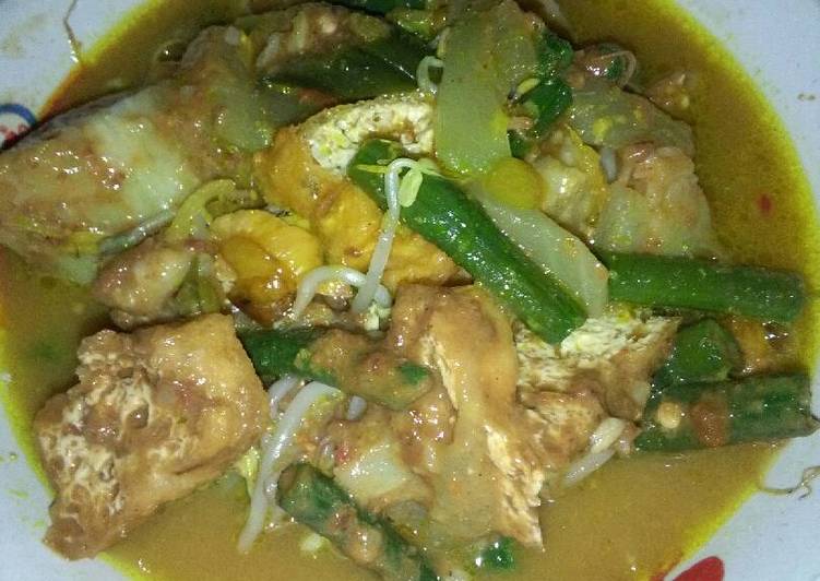 resep makanan Rujak soto khas banyuwangi