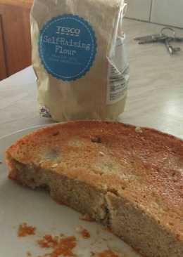 Bolu Pisang Simple, 4 bahan utama,No mixer