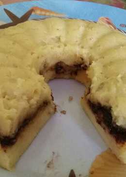 Tawar kukus isi coklat keju