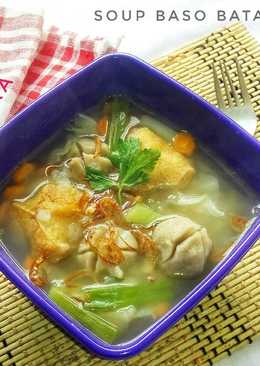 Soup baso batagor