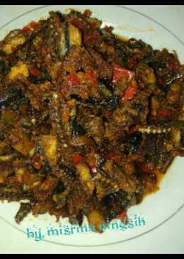 Belut balado pedas
