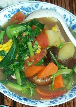 Sup sayuran bumbu instan