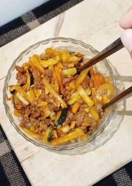 Tumis Zucchini Bumbu Korea #BikinRamadhanBerkesan