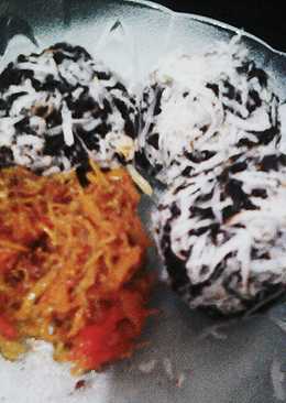 Putu ala Palu dan Sambel Teri