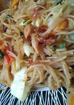 Bihun goreng simple enak