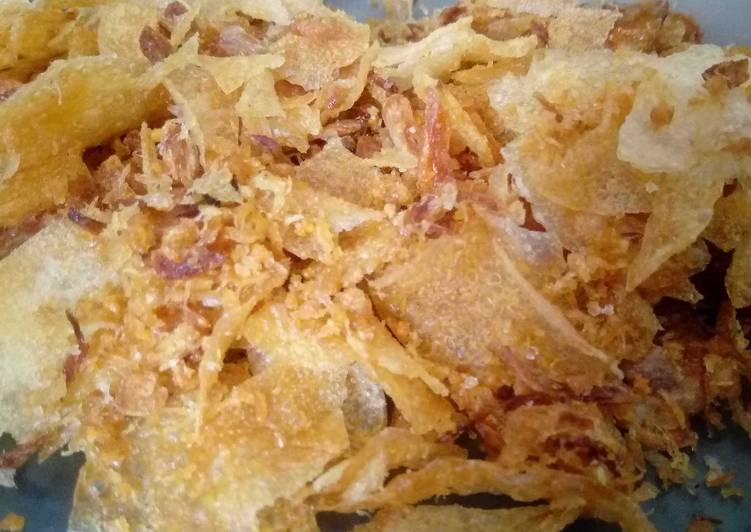 resep masakan Keripik kentang ebi