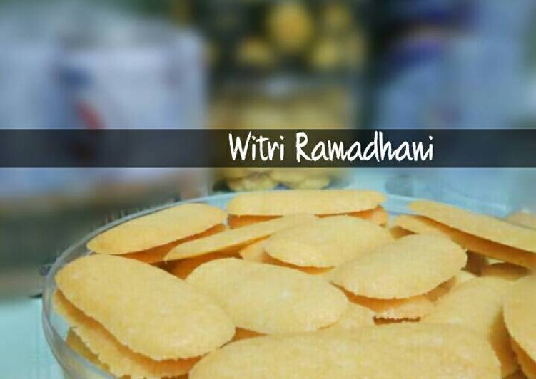 Resep Lidah kucing cookies Oleh Witri Ramadhani