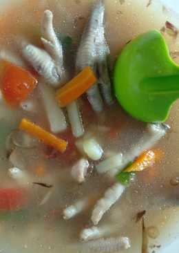 Sup ceker seger sambal kecap