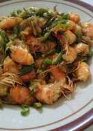 Tumis udang cabe ijo