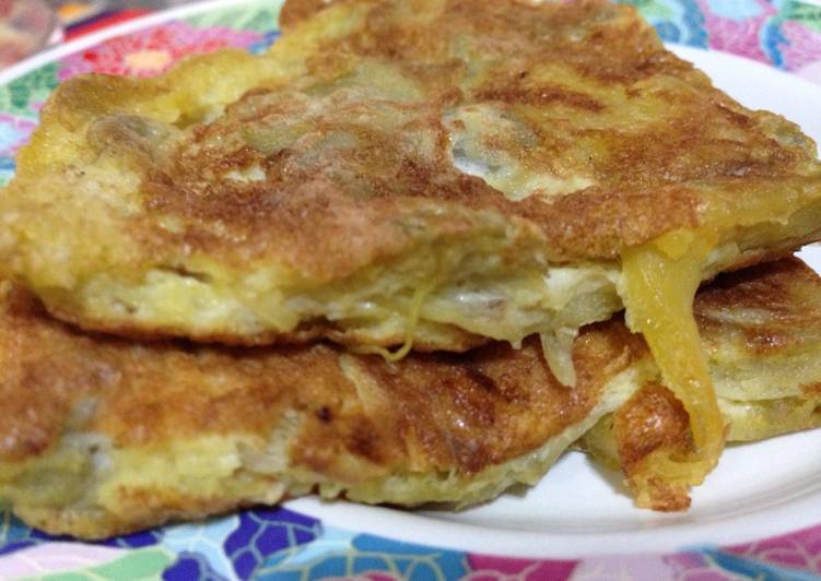 resep lengkap untuk Tortilla/Spanish omelette