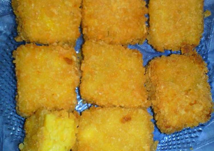 gambar untuk resep makanan Nugget tahu sayur simple