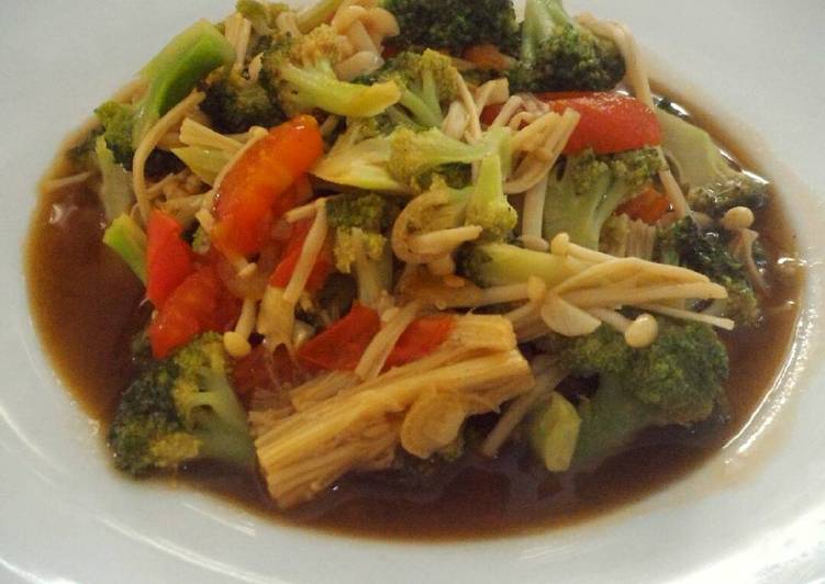 Resep Masakan Tumis Jamur Enoki - Inspirasi Memasak