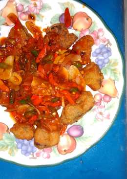 Sarden tepung asam manis pedas