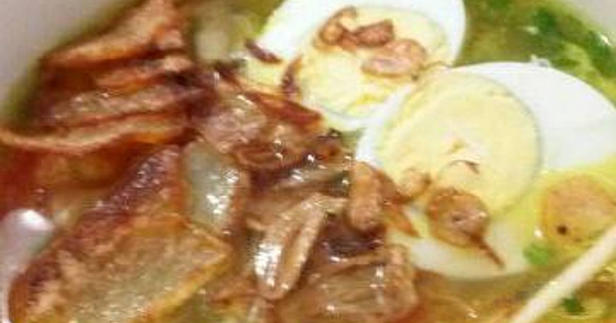 Resep Soto ayam ala Lina Lim