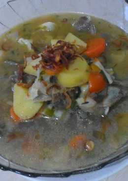 Sop Iga Ala Resto Padang