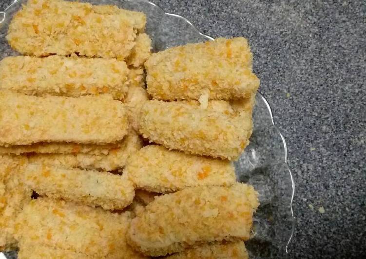 resep lengkap untuk Nugget ayam sayur