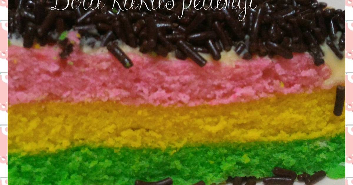 Resep Bolu Kukus Pelangi Resep Bolu Kukus Pelangi
