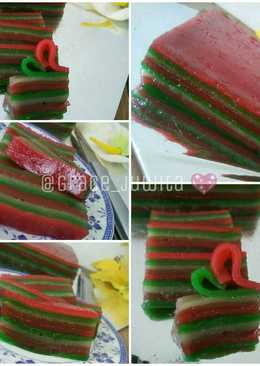 Kue lapis sagu/ kue pepe