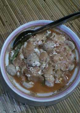 Seblak bakso ayam