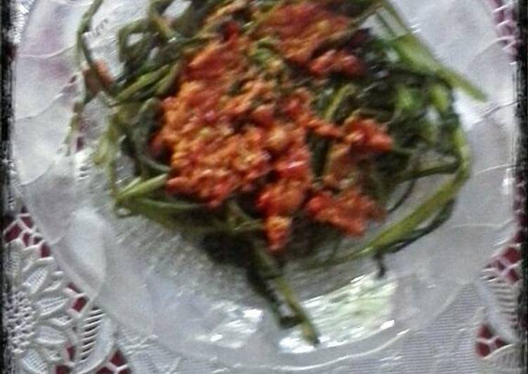 resep masakan Plecing Kangkung Versi Lombok