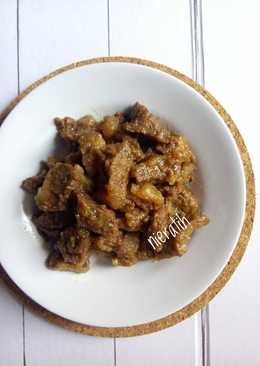 Daging sapi gula asem