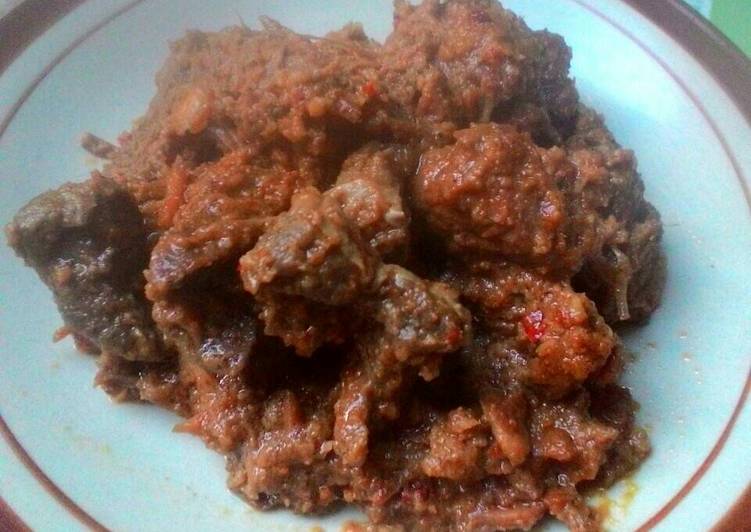 gambar untuk cara membuat Rendang mejikom #kitaberbagi