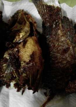 Ikan mujair goreng
