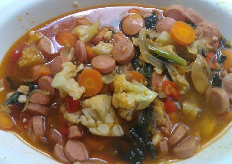 resep makanan Capcay asam manis