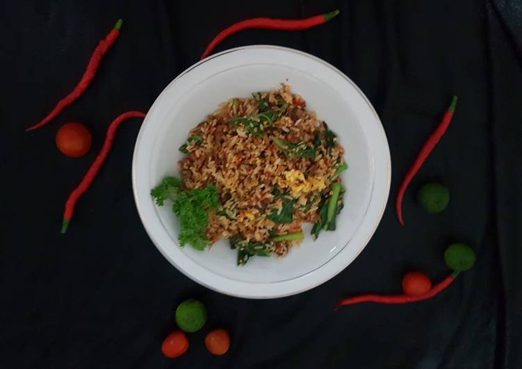 gambar untuk cara membuat Nasi goreng tongkol pedas