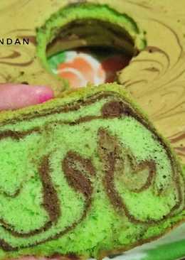 Bolu Pandan (lembut, ringan, ngapass)