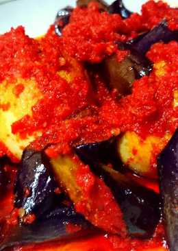 Telor Terong Balado