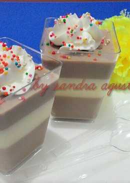 Puding Coklat Milo