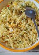 Pasta aglio olio simpel ala anak kost